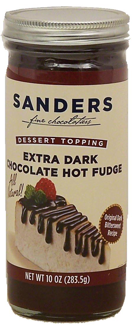 Sander's  bitter sweet fudge dessert topping Full-Size Picture